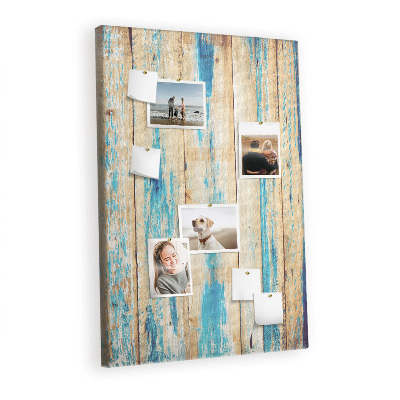 Painel de cortiça para parede Madeira envelhecida