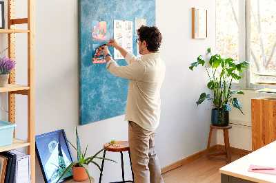 Painel de cortiça para parede Água mar oceano