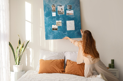 Painel de cortiça para parede Água mar oceano