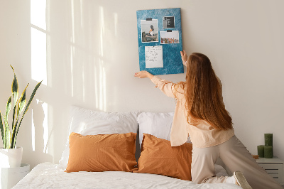 Painel de cortiça para parede Água mar oceano