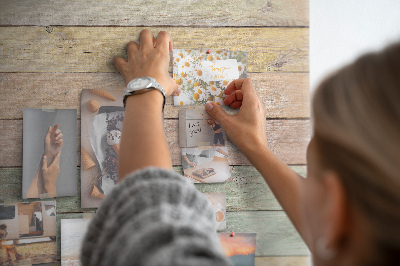 Lousa de cortiça Quadros pastéis
