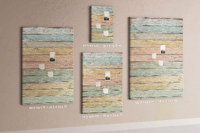 Lousa de cortiça Quadros pastéis