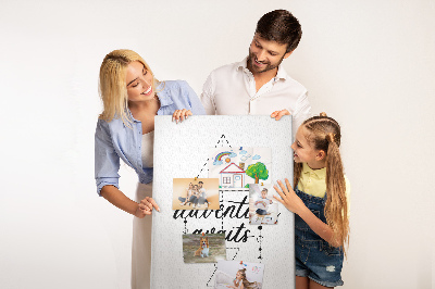 Quadro de cortiça Hora da aventura