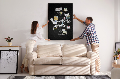 Painel de cortiça para parede Hora da aventura