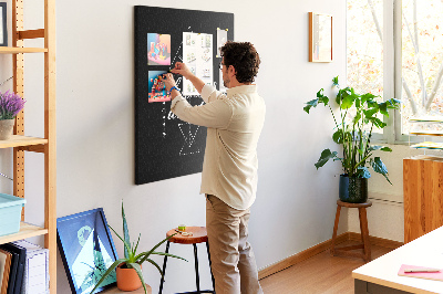 Painel de cortiça para parede Hora da aventura