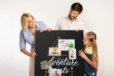 Painel de cortiça para parede Hora da aventura