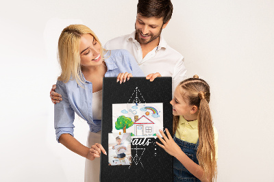 Painel de cortiça para parede Hora da aventura