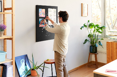 Painel de cortiça para parede Hora da aventura