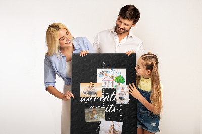 Painel de cortiça para parede Hora da aventura