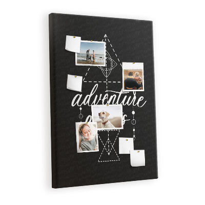 Painel de cortiça para parede Hora da aventura