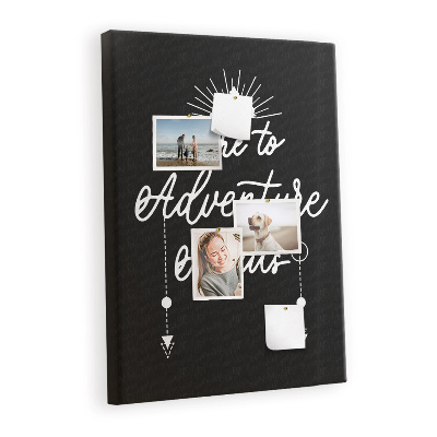 Lousa de cortiça Hora da aventura