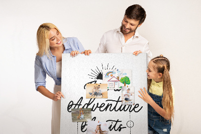 Painel de cortiça para parede Hora da aventura