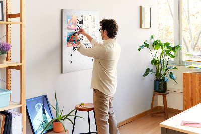 Painel de cortiça para parede Hora da aventura