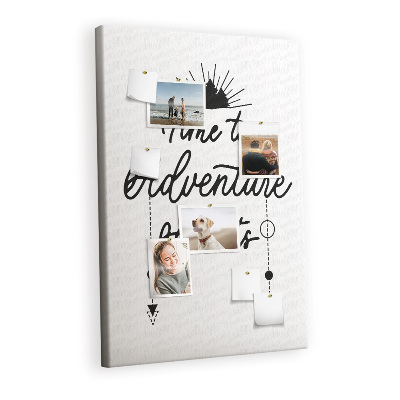 Painel de cortiça para parede Hora da aventura