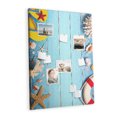 Painel de cortiça para parede Acessórios de praia