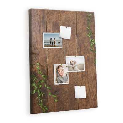 Quadro de cortiça madeira rústica