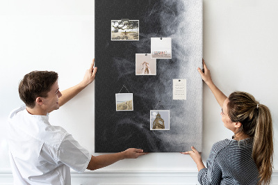 Painel de cortiça para parede Fumaça