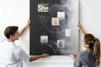 Painel de cortiça para parede Fumaça