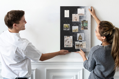 Painel de cortiça para parede Fumaça