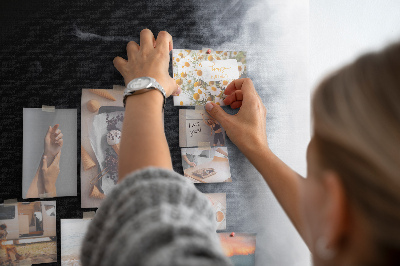 Painel de cortiça para parede Fumaça