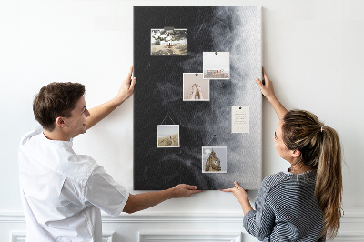 Painel de cortiça para parede Fumaça