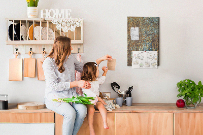 Quadro de cortiça Ferrugem