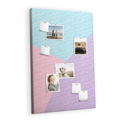 Lousa de cortiça Padrão pastel