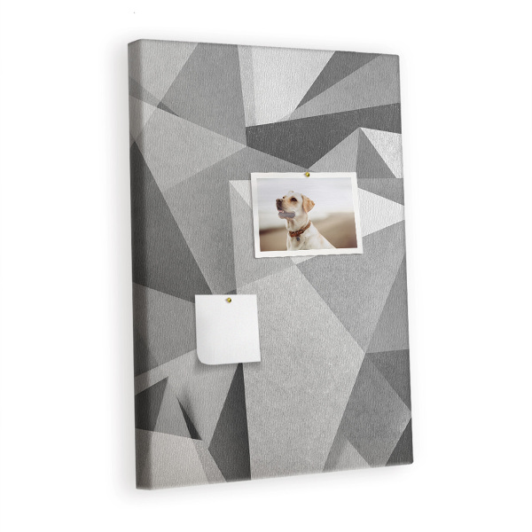 Painel de cortiça para parede Abstração geométrica