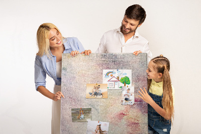 Quadro de cortiça Manchas de tinta