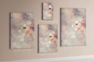 Quadro de cortiça Manchas de tinta