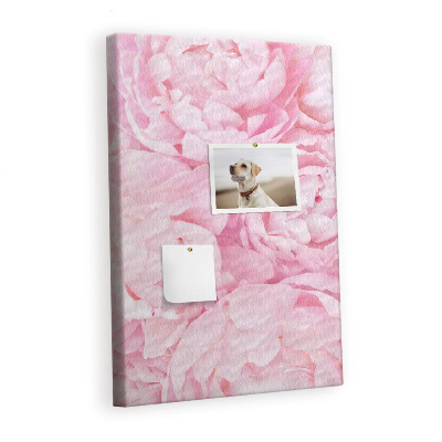 Lousa de cortiça Flores de verão