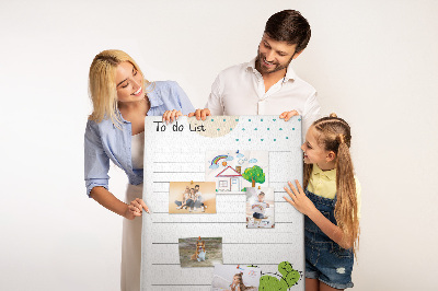 Lousa de cortiça Lista de Cactos