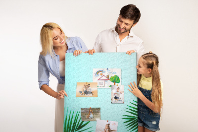 Quadro de cortiça Folhas abstratas