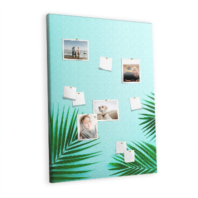 Quadro de cortiça Folhas abstratas