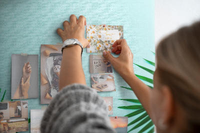 Quadro de cortiça Folhas abstratas