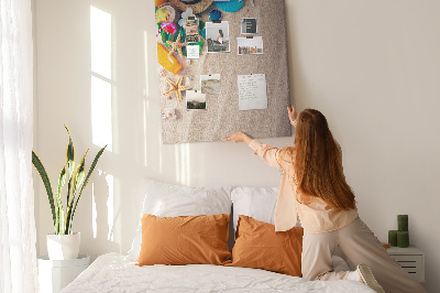 Painel de cortiça para parede Praia exótica