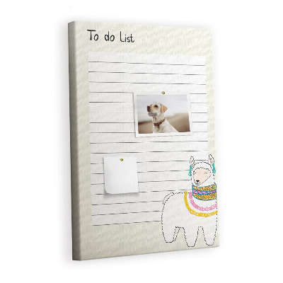 Quadro de cortiça Planejador de cactos