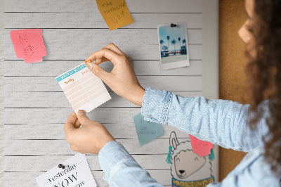 Quadro de cortiça Planejador de cactos