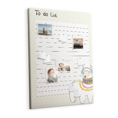 Quadro de cortiça Planejador de cactos