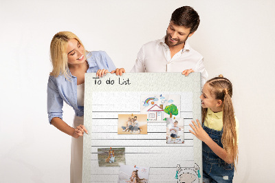 Quadro de cortiça Planejador de cactos