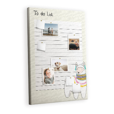 Quadro de cortiça Planejador de cactos