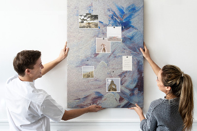 Lousa de cortiça Pintura abstrata