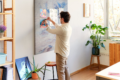 Lousa de cortiça Pintura abstrata