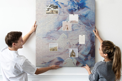 Lousa de cortiça Pintura abstrata