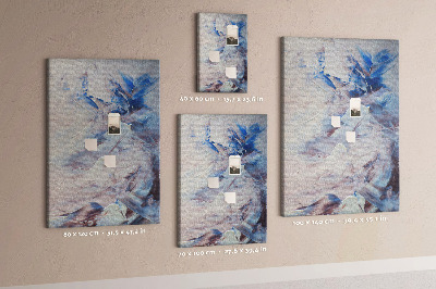 Lousa de cortiça Pintura abstrata