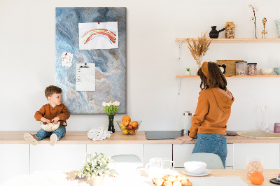 Painel de cortiça para parede Padrão de mármore