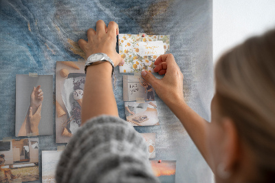 Painel de cortiça para parede Padrão de mármore