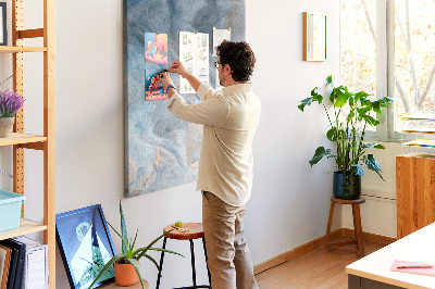 Painel de cortiça para parede Padrão de mármore