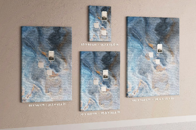 Painel de cortiça para parede Padrão de mármore