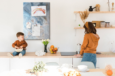 Painel de cortiça para parede Padrão de mármore